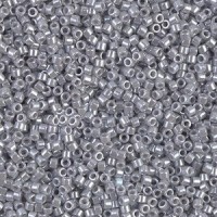 Miyuki delica beads 15/0 - Opaque ghost grey luster DBS-1570